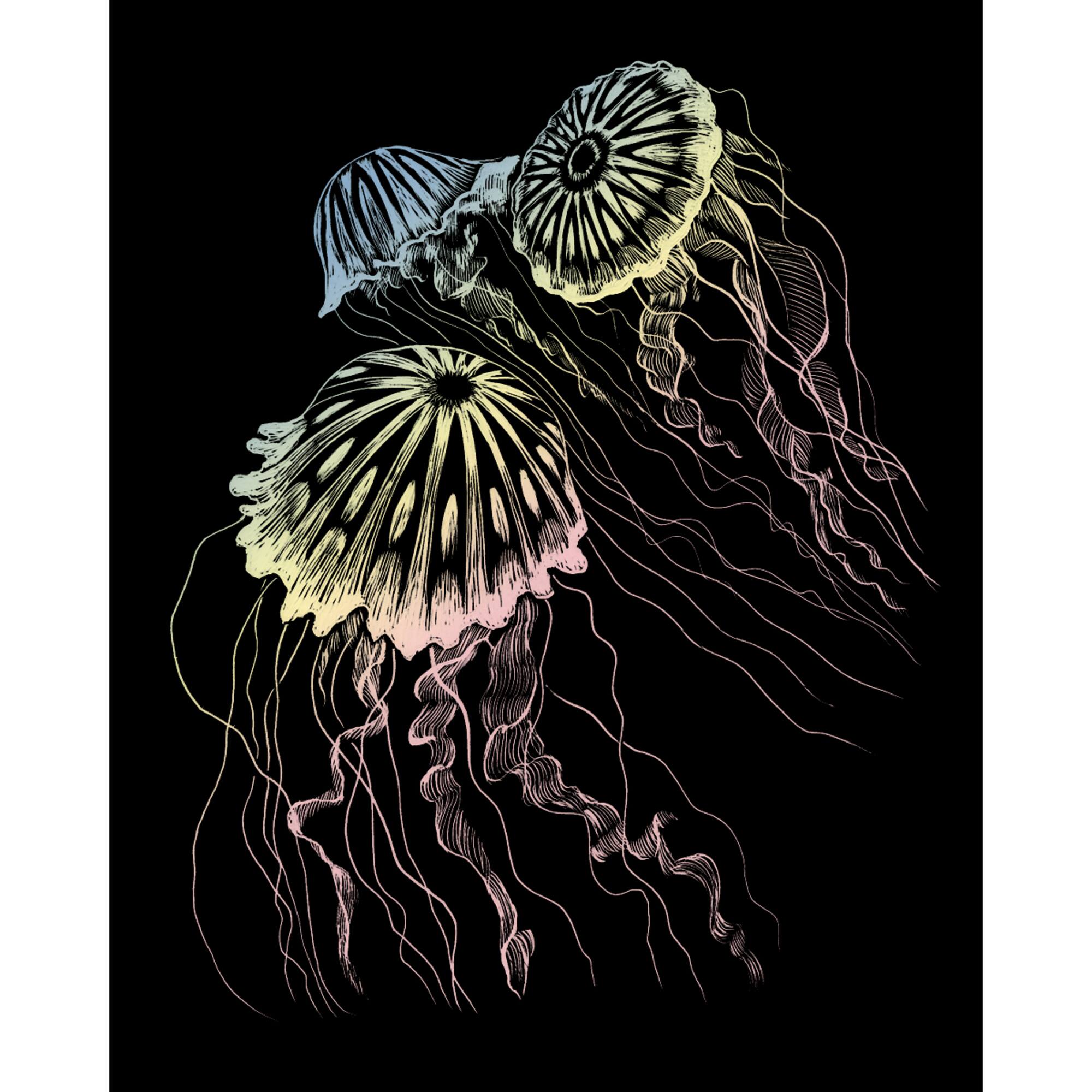 Royal & Langnickel® Engraving Art™ Jellyfish Holographic Foil Kit